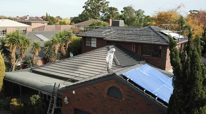 Close roofing detail by Brew Sky Roofing